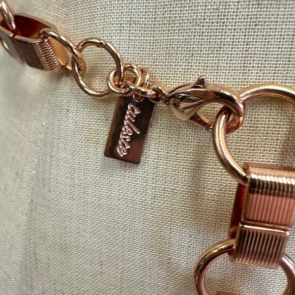 Tuleste rose gold layered chain belt 44" long one‎ size fits most - Picture 9 of 12